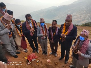बलेवामा प्याराग्लाईडिङ पूर्वाधार निर्माण सुरु