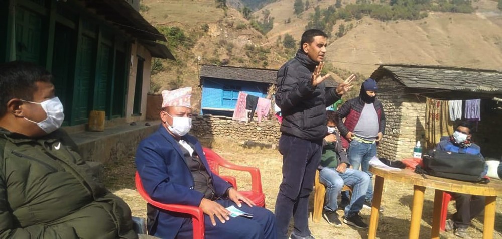 मुख्यमन्त्री वातावरण मैत्री कृषि नमुना गाउँ अनुगमन तथा अन्तरक्रिया