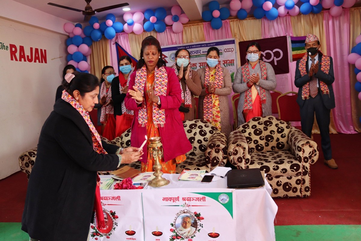 आदर्श सञ्चार सहकारीको १४ औँ साधारणसभा अन्तर्गत बानपा ५—१४ को साधारणसभा सम्पन्न
