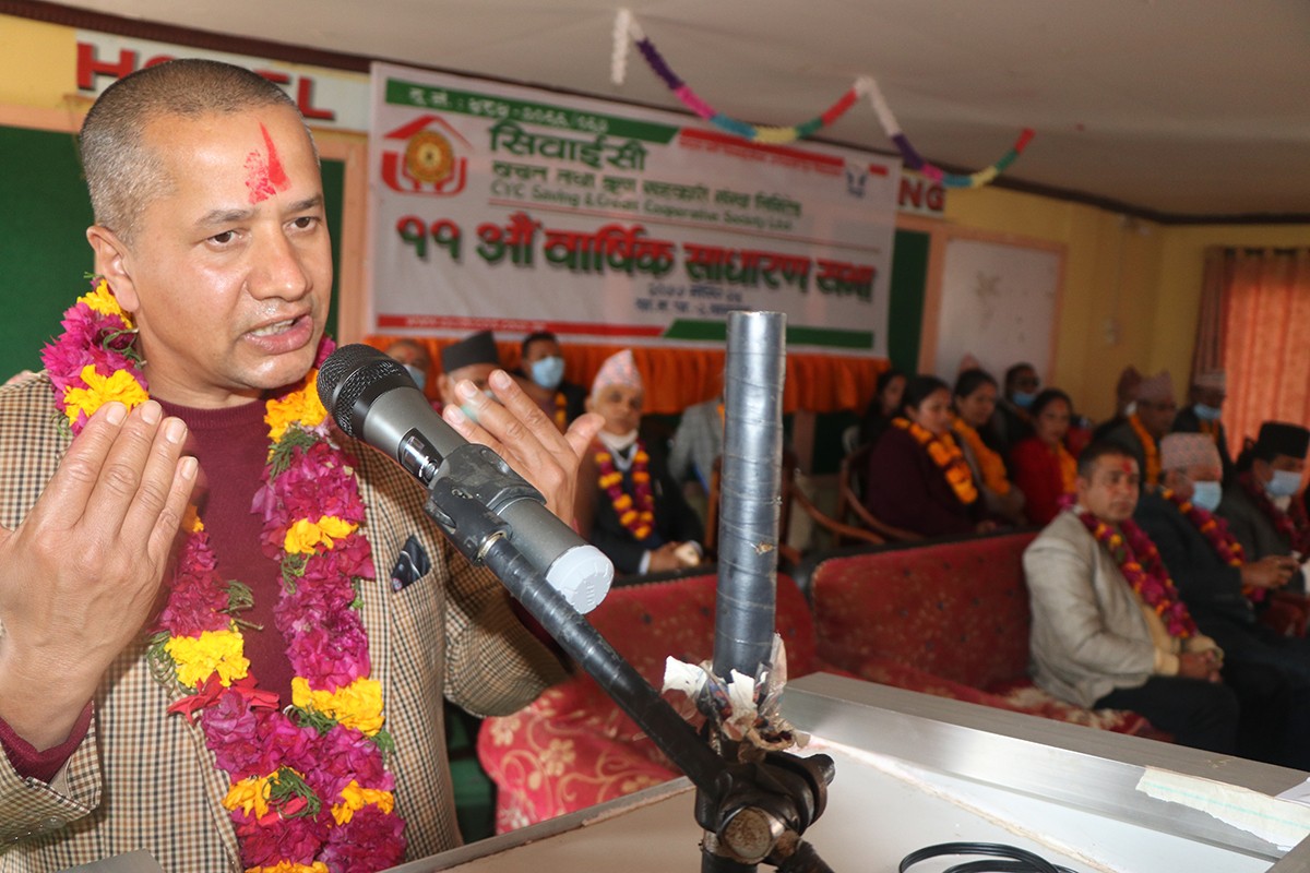 अन्तर सहकारी कारोबारले मात्र सहकारीलाई उचाईमा पु-याउछ : सह–अध्यक्ष पौडेल