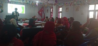 बरेङ हुग्दिशिरमा महिला सचेतनाका लागि अभिमुखिकरण