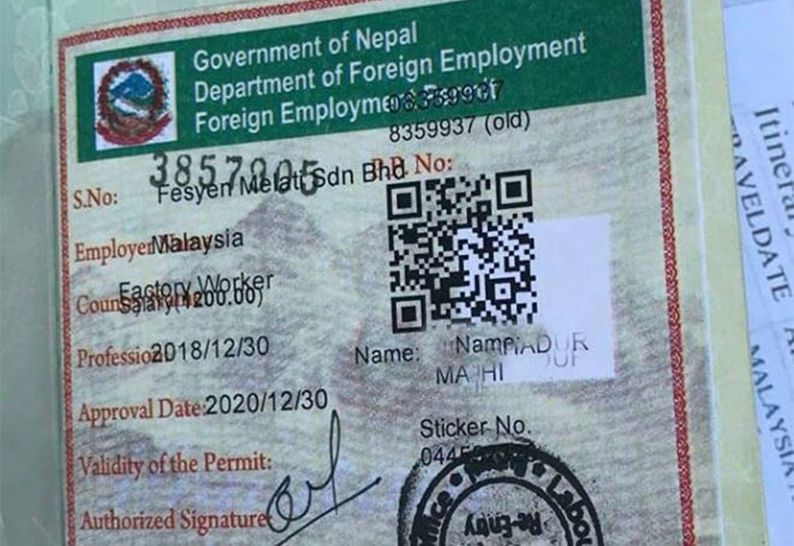 विश्वभरबाट अनलाइनमा श्रम स्वीकृति नवीकरण गर्न सकिने