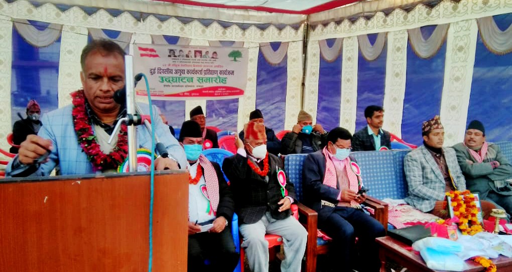लोकतान्त्रीक व्यवस्था जोगाउन कांग्रेसको नेतृत्व आवश्यक छ–घिमिरे