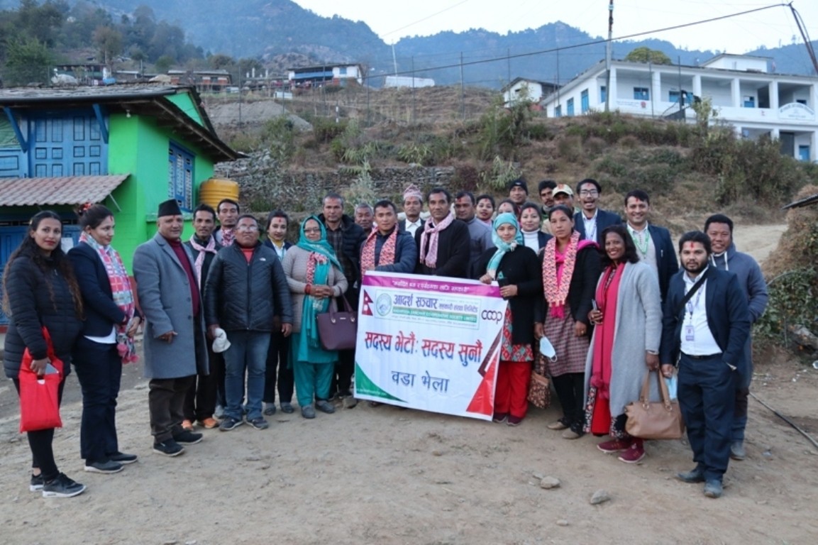 आदर्श सञ्चारको धम्जामा वडा भेला