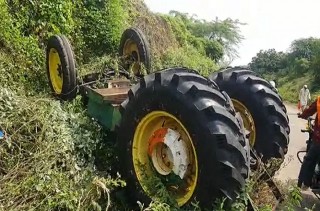 बागलुङमा ट्याक्टर दुर्घटना हुँदा एक जनाको मृत्यु