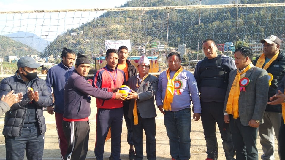 गलकोटमा गण्डकी प्रदेश प्रथम मुख्यमन्त्री कप महिला तथा पुरुष भलिबल छनोट प्रतियोगिता