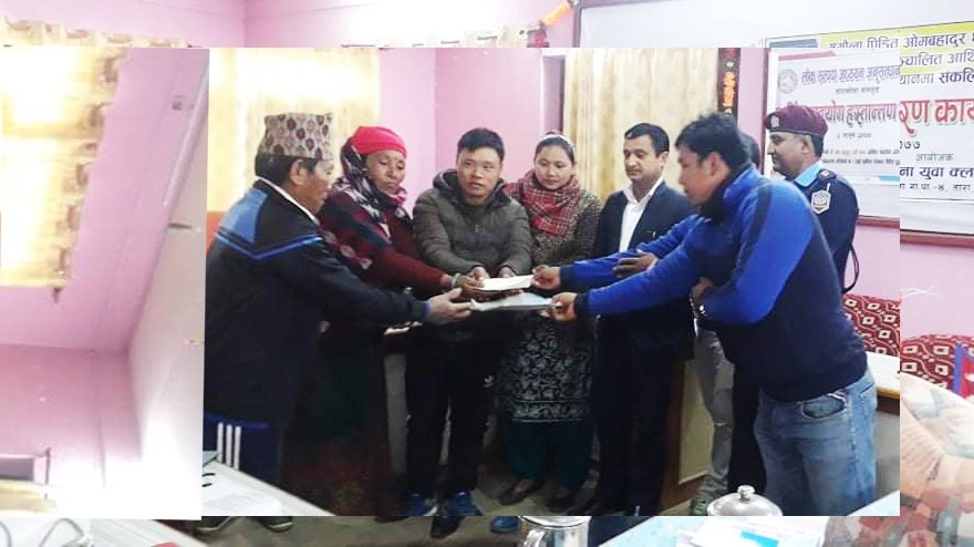ताराखोलाका मृगौला पीडित ओमबहादुर १४ लाख बढी सहयोग