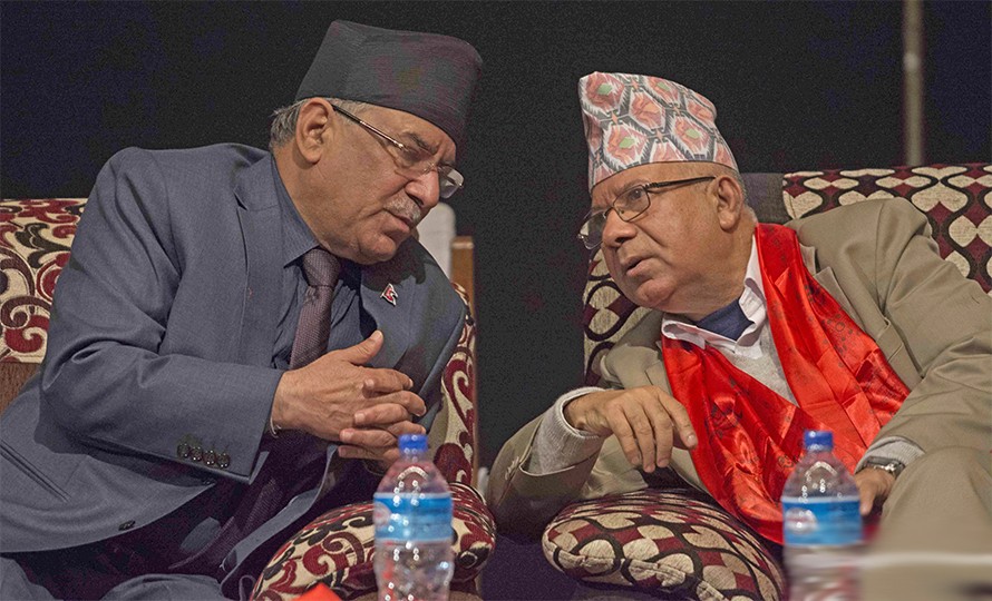 प्रचण्ड माधव नेपालबीच भेटवार्ता 