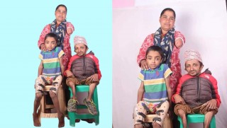 बुर्तिबाङका भरत कँडेलको उपचारका पर्चुगलबाट ३ लाख ४२ हजार सहयोग