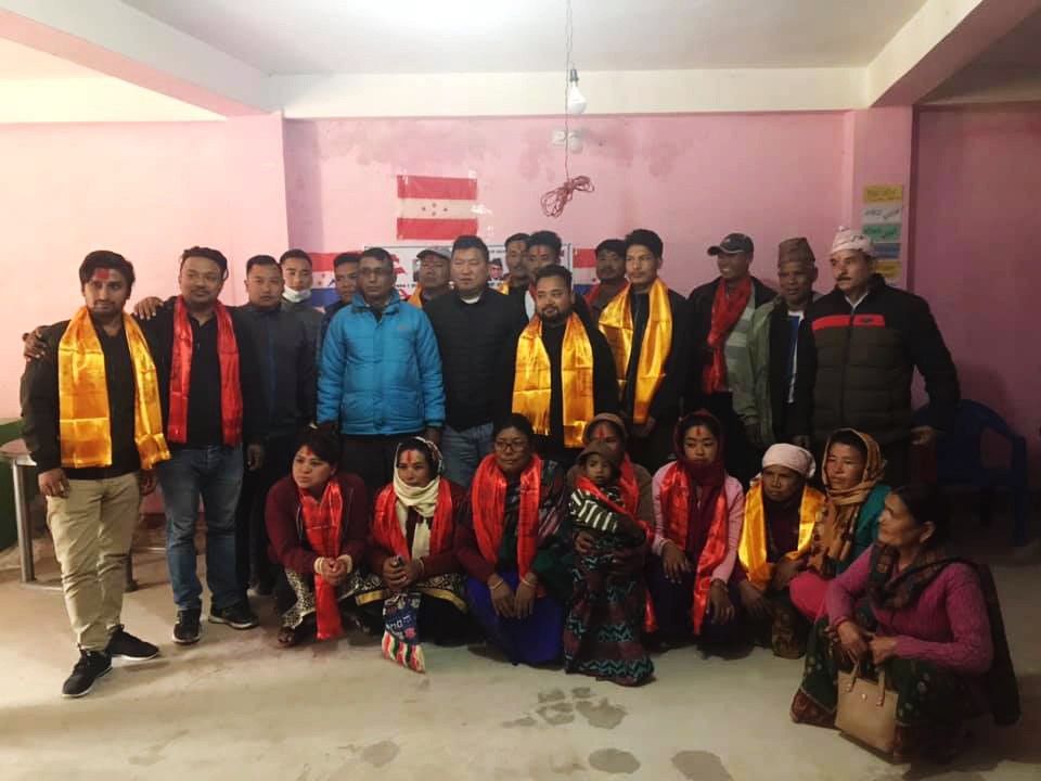 नेपाल तरुण दलको ढोरपाटन नगरपालिका १, २ र ३ मा  समिति गठन