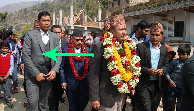गृह मन्त्रालयमा ‘फोर्स’ लगाएर पिएसओ लिएर हिँड्छन् ढोरपाटनका मेयर देवकुमार नेपाली