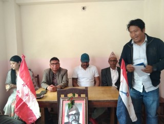 गलकोटमा तरुण दलको स्वागत कार्यक्रम