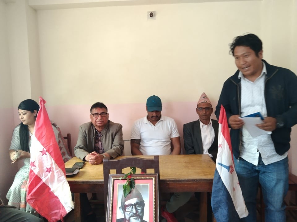 गलकोटमा तरुण दलको स्वागत कार्यक्रम