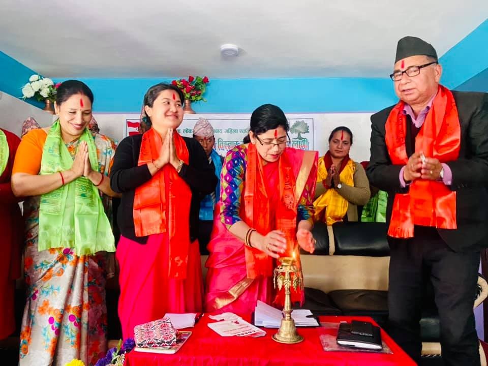 गलकोटमा नेपाल महिला संघको प्रशिक्षण