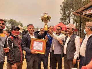 सकियो जिल्ला स्तरीय राष्ट्रपति रनिङ शिल्ड प्रतियोगिताको, कसले कुन उपाधी पायो ?