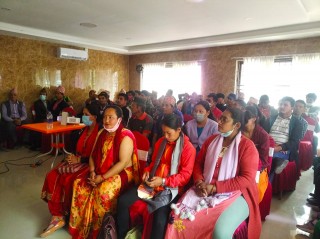 कृषकका लागि बुर्तिबाङमा १ दिने अभिमुखिकरण