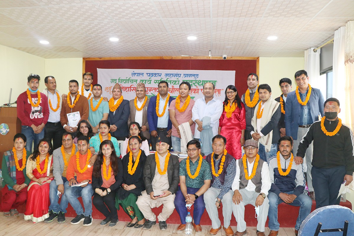 पत्रकारलाई प्रविधियुक्त बनाउन हरेकको हातमा ल्यापटप पु¥याउछु : अध्यक्ष कँडेल 