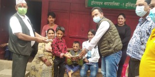 बागलुङ समाज बेल्जियमद्वारा कँडेलको उपचारको लागि आर्थिक सहयोग