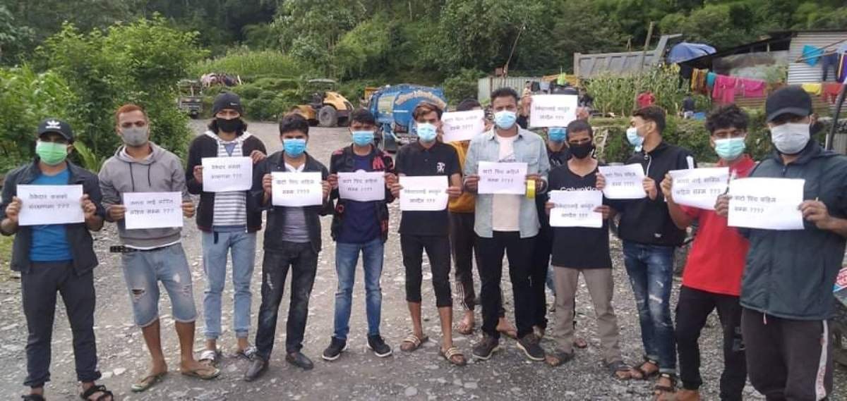 हर महिना कामको प्रगति देखाउनेगरी स्थानीय युवा र लोकमार्ग निर्माण कम्पनीबीच सहमती