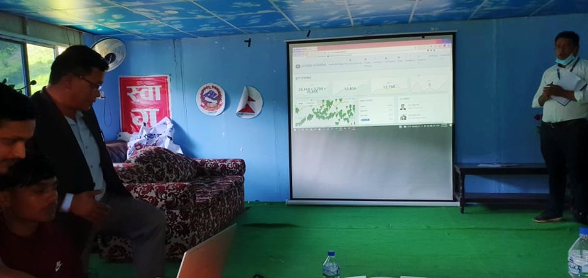  ‘डिजीटल प्रोफाईल’ बनायो काठेखोला गाउँपालिकाले 