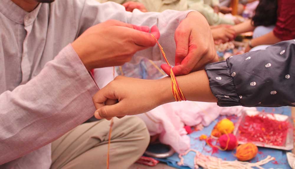 आज जनैपूर्णिमा र रक्षा बन्धन यसरी मनाइन्छ 
