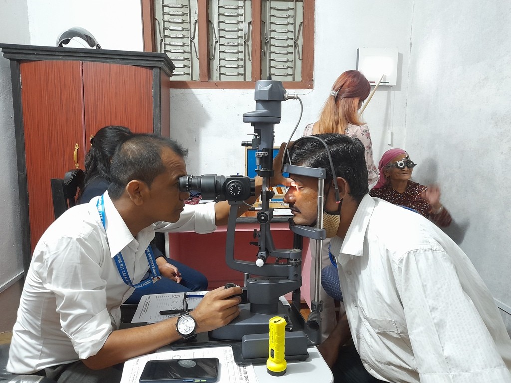 गलकोट मल्ममा आँखा शिविर सम्पन्न, २२५ जना सेवा लिए