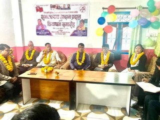 निर्वाचन क्षेत्रको विकासका निम्ति कटिवद्ध छु —मन्त्री पौडेल 