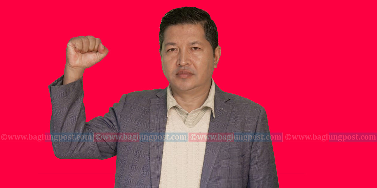 नेकपा एमाले बागलुङकाे अध्यक्षमा केसी निर्वाचित