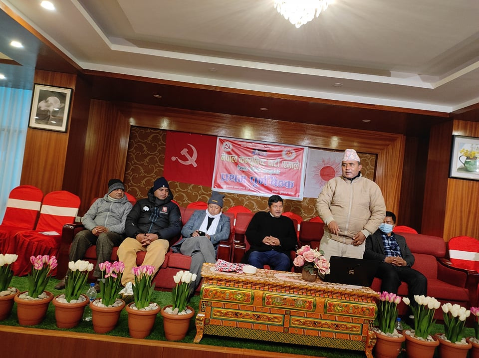 एमाले बागलुङको पहिलो बैठक बुर्तिबाङमा सकियो