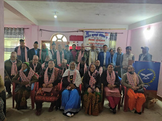 बुर्तिबाङमा नेपाल भूतपूर्व सैनिक संघको भेला