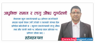 आधुनिक समाज र लागु औंषध दुर्व्यसनी 