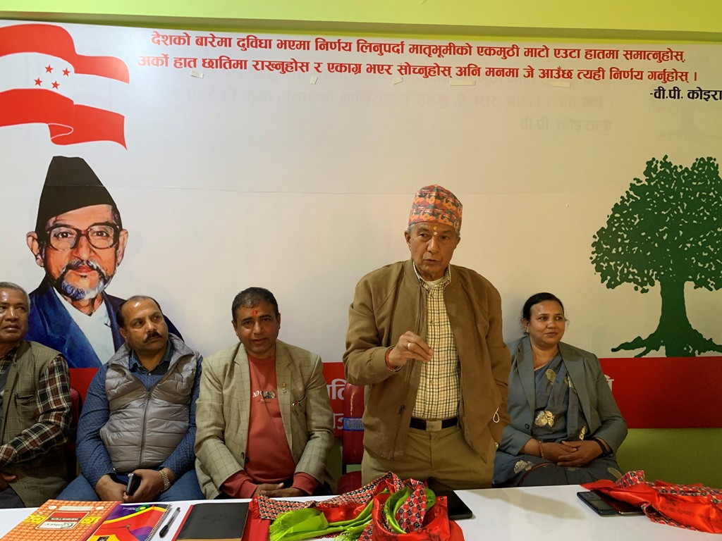 कम्यनिष्ट पार्टी देश विकास भन्दा धन्दामा बढि लागे : सभापति शर्मा