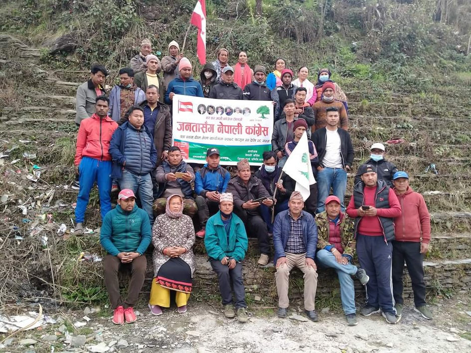 पश्चिम बागलुङमा जनतासंग काँग्रेस अभियान तीव्र