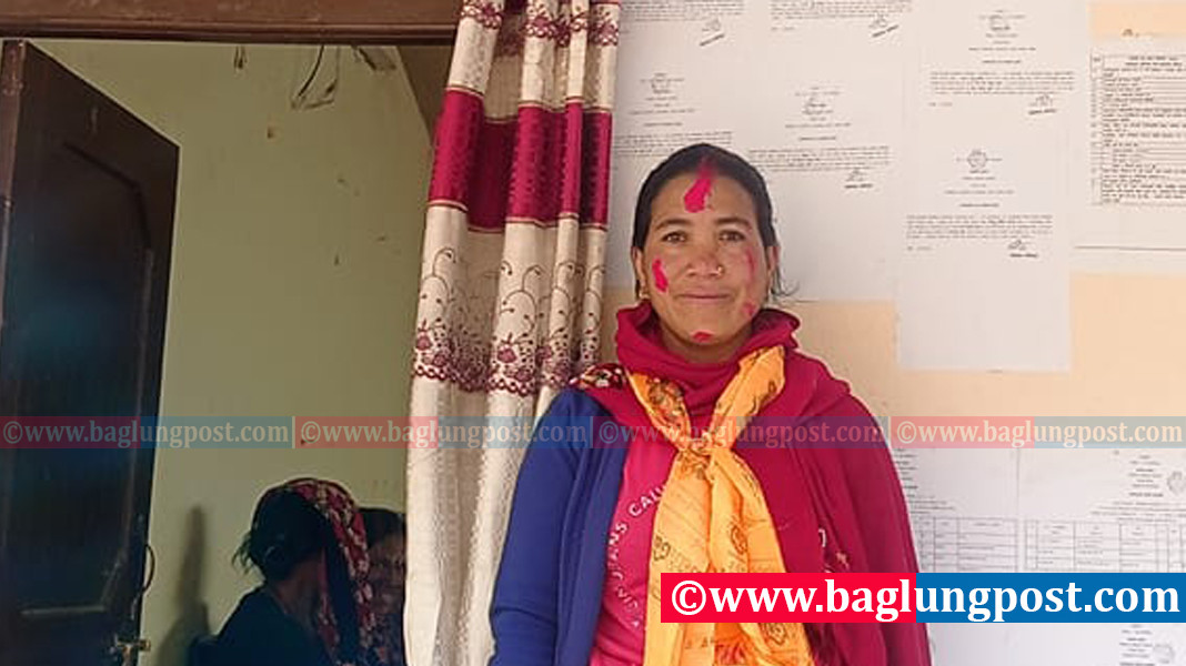 निसीखोलामा दलित महिला सदस्य निर्विरोध निर्वाचित