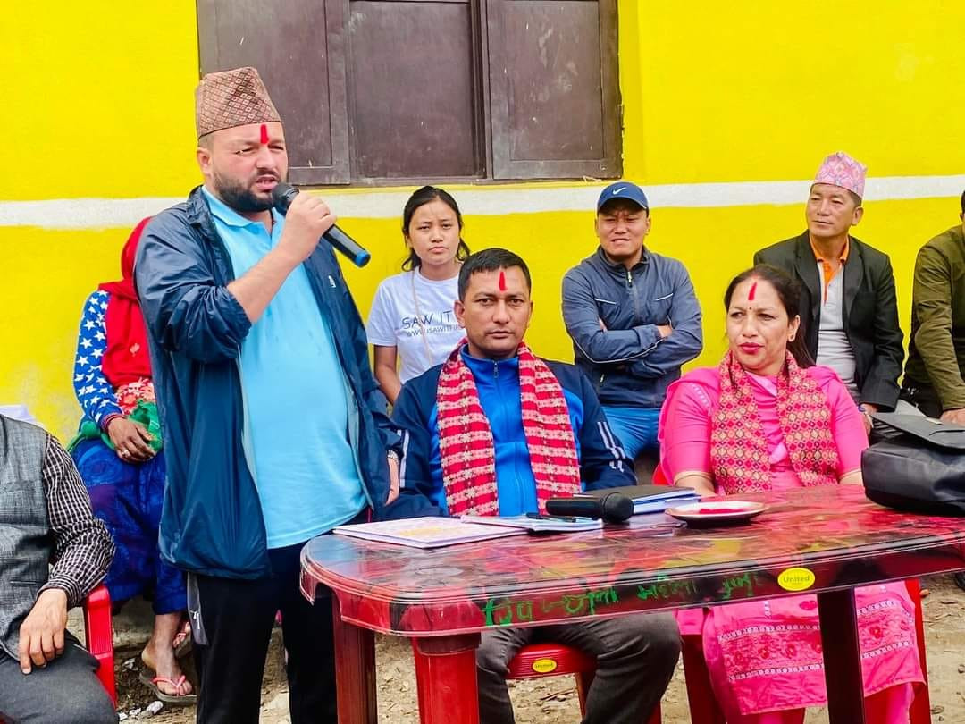 पाँच दलिय गठबन्धनको बडिगाडमा दर्लिङ निगलपानीबाट निर्वाचन अभियान  सुरु 
