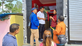 बसन्त र राजु मत माग्दै जनताको घर घरमा