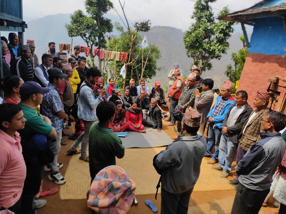ढोरपाटनमा भष्ट्राचारको अन्त्य गर्ने प्रतिबद्धता