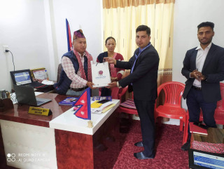 साइन रेसुङ्गा विकास बैँकद्धारा निसीखोला र तमानखोला जनप्रतिनिधिलाई बधाई तथा वित्तिय साक्षरता कार्यक्रम