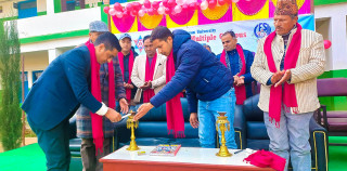 धवलागिरि क्याम्पसमा नवआगन्तुक विद्यार्थीलाई स्वागत 