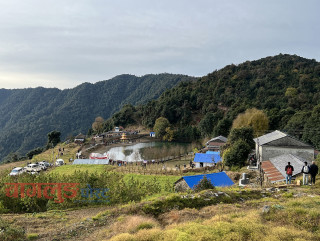 संरक्षणका नाममा डोजर चलाएपछि बागलुङका आधा दर्जन ताल सुक्दै