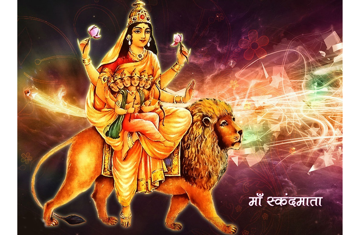 दसैंको छैटौं दिन : आज स्कन्दमाताको पूजा आराधना गरिँदै