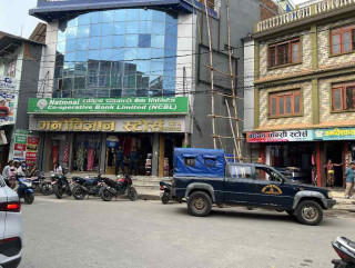 राष्ट्रिय सहकारी बैंकमा इमेज पीडितको ताला 