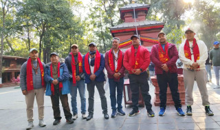 बागलुङ कालिका गुठीका अध्यक्ष खड्काको पदभार ग्रहण
