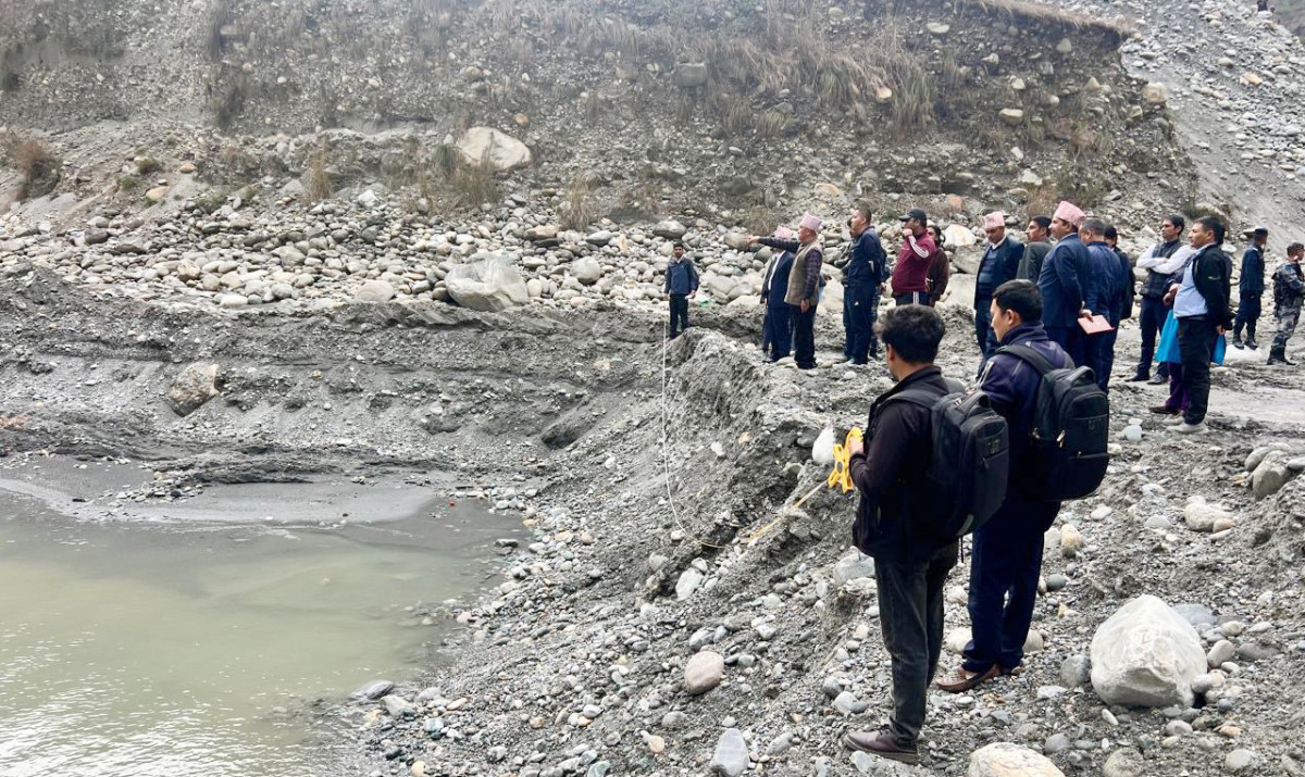 कालीगण्डकी नदीको नदीजन्य पदार्थ उत्खननको अनुगमन
